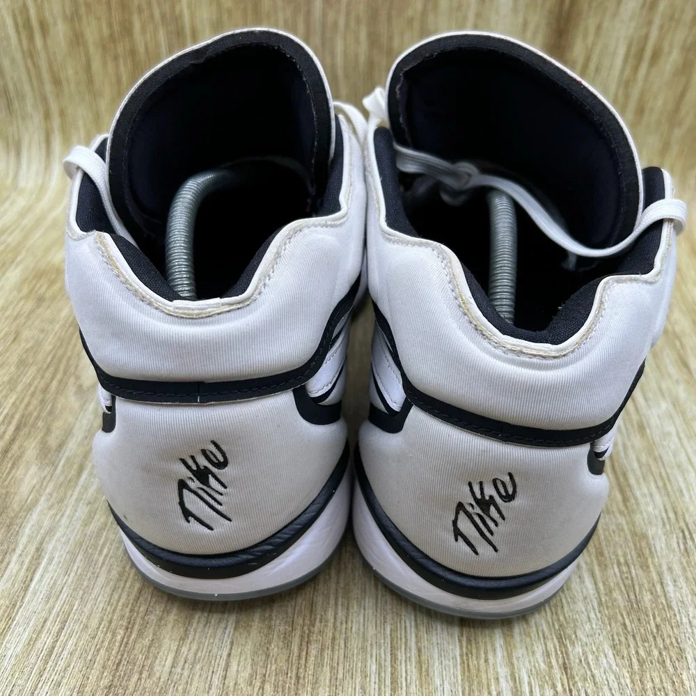 Nike Air Zoom‎ GT Hustle 2 Men's 11.5 White Black Basketball Shoes DJ9405-102